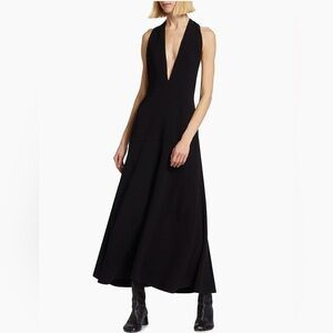 Proenza Schouler Black Backless Dress